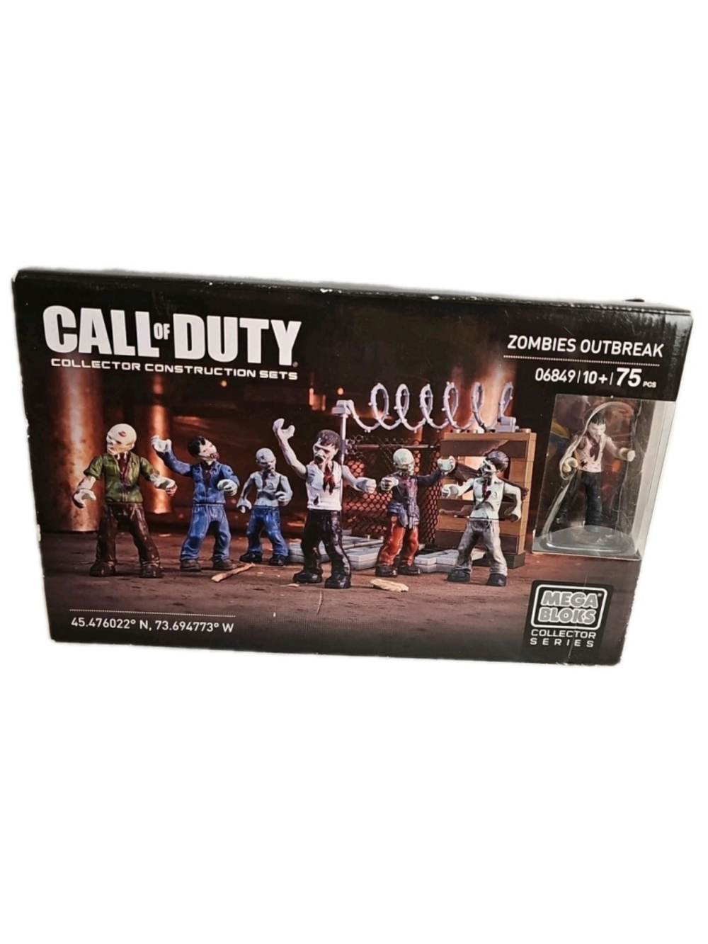 Mega Bloks Call of Duty: Zombies Outbreak 06849 New In Package 2014 Collector